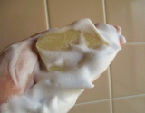 口コミ：アンティアンの人気No,1手作り洗顔石鹸『ラベンダーハニー』は使用感にも香りにも癒される♪の画像（1枚目）