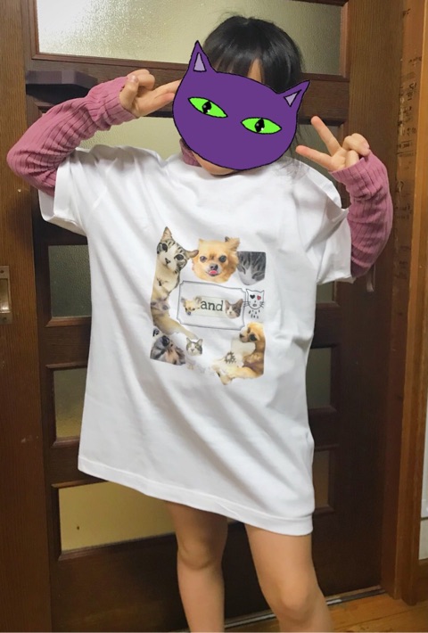 口コミ：めちゃめちゃ大満足〜♡♡♡ オリジナルペットＴシャツ♡作成中♡の画像（6枚目）