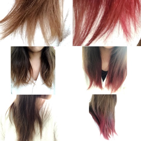 口コミ：1週間だけ髪の毛をピンク色にする方法の画像（2枚目）