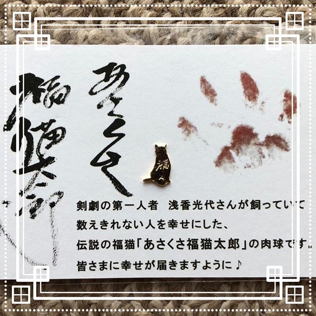 あさくさ福猫太郎開運 15mm幅×10mマスキングテープ　１０種類から1種類選べの口コミ：さんの画像