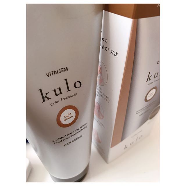 口コミ投稿：VITALISM kuloを紹介☺️💞白髪染めだそうですが、普通に使えそう( ੭ ˙ᗜ˙ )੭さらさら💓美…