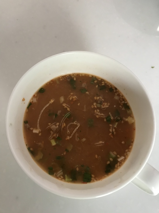 口コミ：スープ春雨スープの画像（3枚目）
