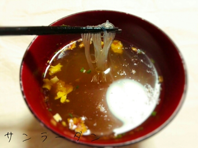 口コミ：【選べる春雨スープ】カロリー低くダイエット中の間食にもお勧め。ちょぴり辛い春雨スープ。の画像（7枚目）