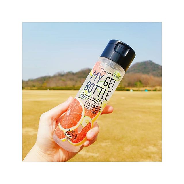 口コミ投稿：.♡♡♡♡♡♡♡♡♡♡♡♡♡.【MY GEL BOTTLE】☑ｸﾞﾚｰﾌﾟﾌﾙｰﾂ×ｷｭｰｶﾝﾊﾞｰ🍊＜200mL　1000円+tax＞.♡♡♡♡…