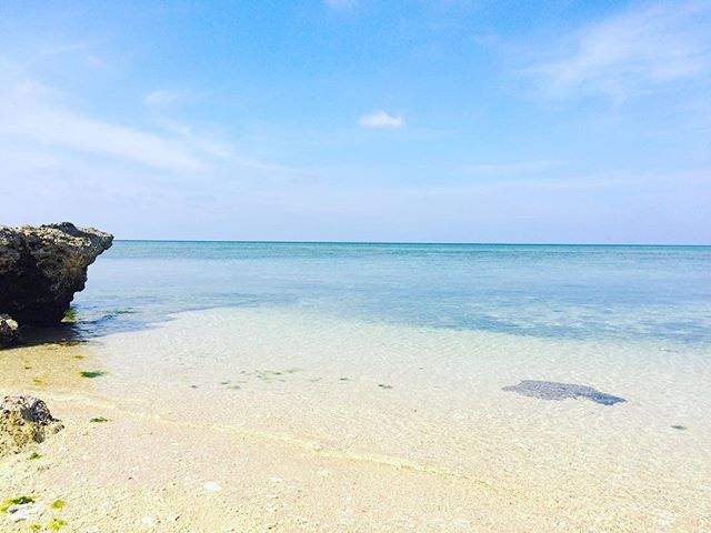 口コミ投稿：勝手に海開きした。#渡久地ビーチ #地元 #読谷村 #beach #yomitan #cozytime一緒にグ…