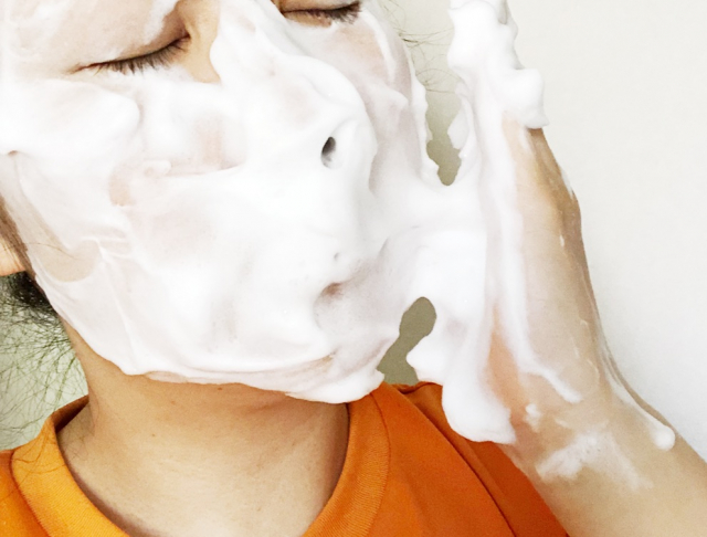 口コミ：濃密泡で洗える♡京のすっぴんさん洗顔くりーむ米泡（こめあわ）120ml　の画像（10枚目）