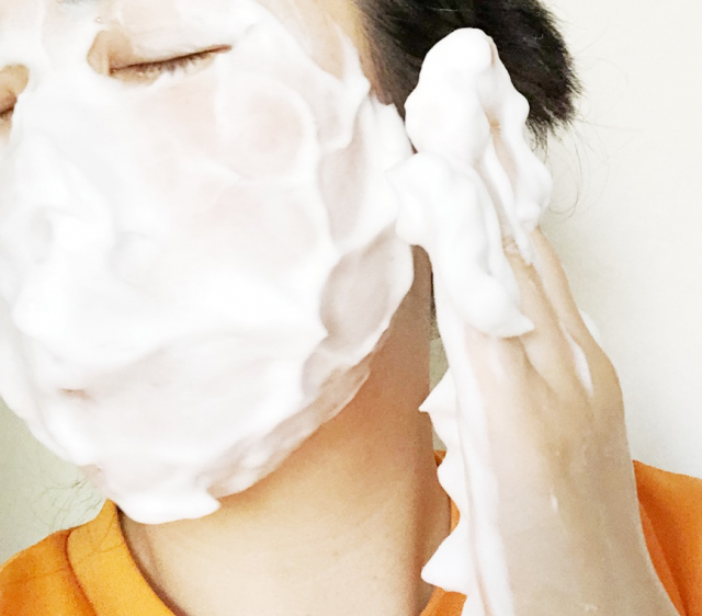 口コミ：濃密泡で洗える♡京のすっぴんさん洗顔くりーむ米泡（こめあわ）120ml　の画像（11枚目）