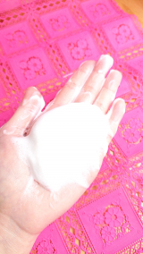 口コミ：赤ちゃんにも使える手作り洗顔石鹸『アンティアン クイーンオブソープBaby』の画像（1枚目）