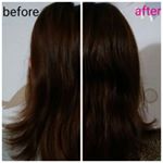 ミラクルチェンジヘアカラーのモニターです★乾いた髪を綺麗にとかして、塗って5分。洗い流してシャンプー＆トリートメントするだけ。早く帰ってきた旦那さんに丁寧に塗って貰いました(*^o…のInstagram画像