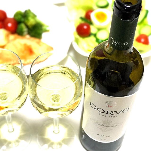 口コミ投稿：イタリア シチリア産 白ワイン「コルヴォ・ビアンコ」フルーティで軽やかなのでいろ…