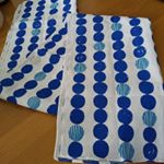 １００円や３００円ショップに商品を展開している[カリンピア]の手ぬぐい✨綿１００%で３３×９０㎝の大きめサイズ。デザインも可愛い😋デザイン他にもたくさんあるみたい❗主にセリアで売ってい…のInstagram画像