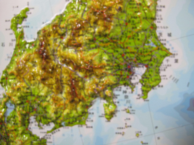 口コミ：ソウマ　立体日本地図のカレンダー2018年度版　NO.3の画像（9枚目）