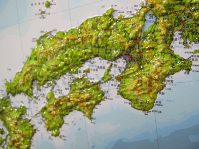 口コミ：ソウマ　立体日本地図のカレンダー2018年度版　NO.3の画像（10枚目）
