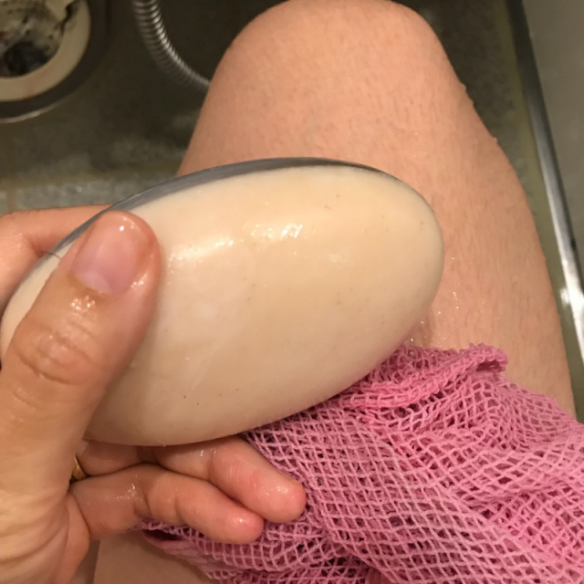 口コミ：ボディを磨く美容石鹸ポリッシュポリッシュの巻の画像（2枚目）