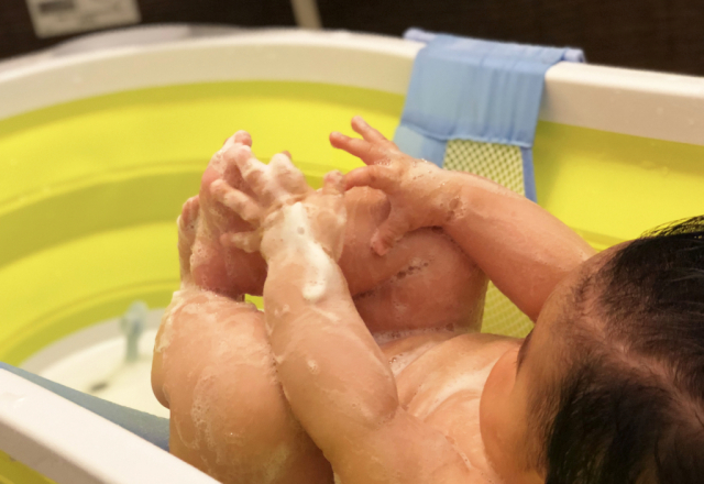 口コミ：【泡で洗う】敏感な赤ちゃんの肌に♡babybubaオーガニックベビーシャンプー【全身OK】の画像（5枚目）