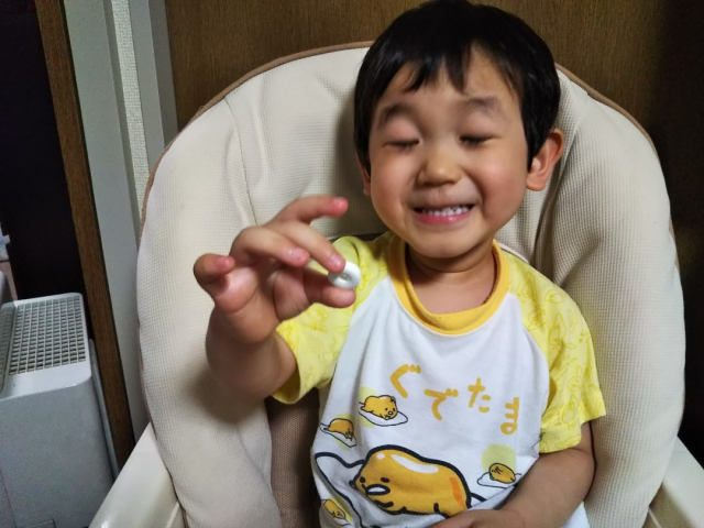 口コミ：子どもがお気に入りの『ハキラ　リンゴ味』の画像（7枚目）