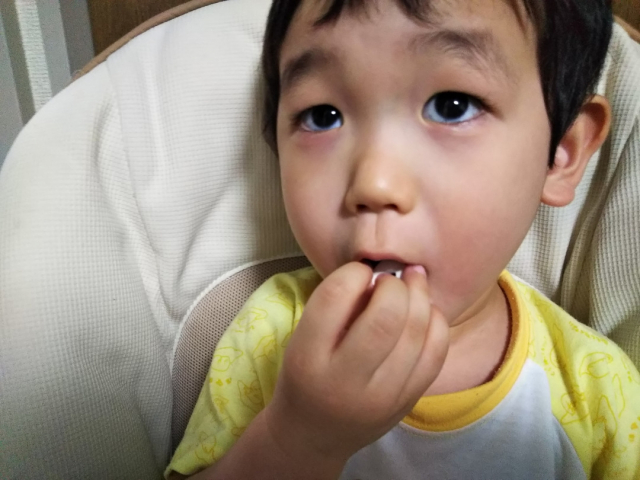 口コミ：子どもがお気に入りの『ハキラ　リンゴ味』の画像（9枚目）