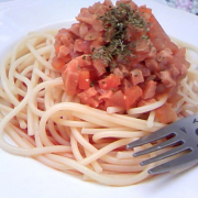 野菜だけ！のパスタ