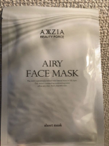 口コミ：アクシージアのフェイスマスクの画像（4枚目）