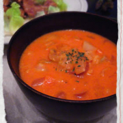 「トマトスープです」ブログなしOK！【★元気レシピ大募集★】国産若葉の青汁1週間分を15名様に♪ の投稿画像