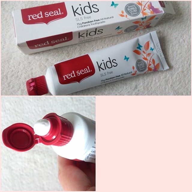 口コミ投稿：子供も楽しく安全なSLS FREE 歯磨き粉　red seal KIDS!試してみました。多くの歯磨き…