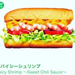 サブウェイの夏限定サンドイッチが気になりすぎる（笑）食べに行かなきゃ！#サブウェイ #サンドイッチ #夏限定 #直火焼きタンドリーチキン #スパイシーシュリンプ #monipla #sub…のInstagram画像