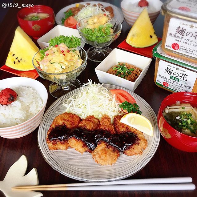 口コミ投稿：・・Today's lunch was Miso Hefat cut meal・・こんばんわ・・定食が無性に食べたく…
