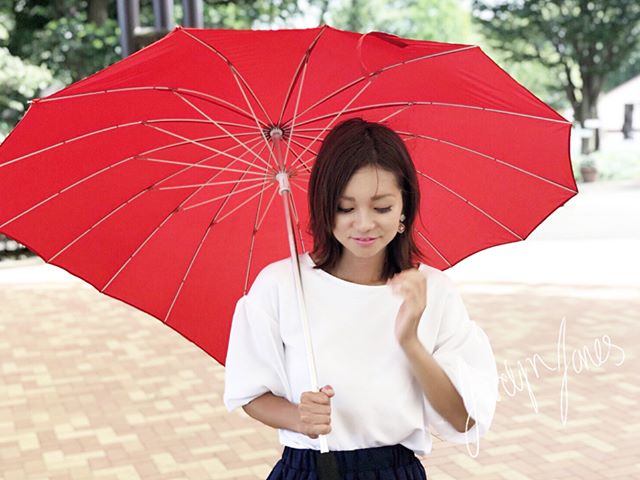 口コミ投稿：____RELAX  Heart umbrella.sincere storeの大きなハートアンブレラ⛱雨の日でもこん…