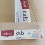 子供用の歯磨き粉をお試ししました。子供も嫌がらないフレーバーで息もスッキリ！#redseal #歯磨き粉 #monipla #jporigin_fanのInstagram画像