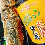 今日の#晩ごはん 🌃🍴今日ももちろんイワシ笑九州、熊本県で創業明治39年のホシサン株式会社『デコポン！火の国ぽん酢』くまモン可愛い❣️百年の伝統を受け継ぐ職人さんが心を込めて作…のInstagram画像