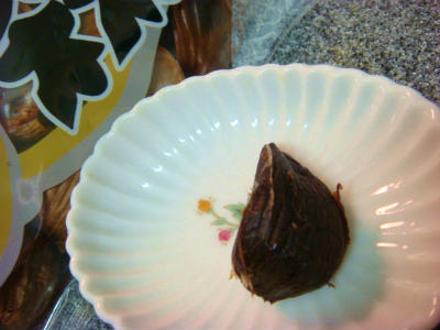 口コミ：青森県産熟成黒にんにく「黒青森」食べてみました。♪の画像（2枚目）