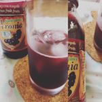#aroniada #monipla #nakagaki_fanアロニア果汁はヨーグルトにかけても美味しい😋のInstagram画像