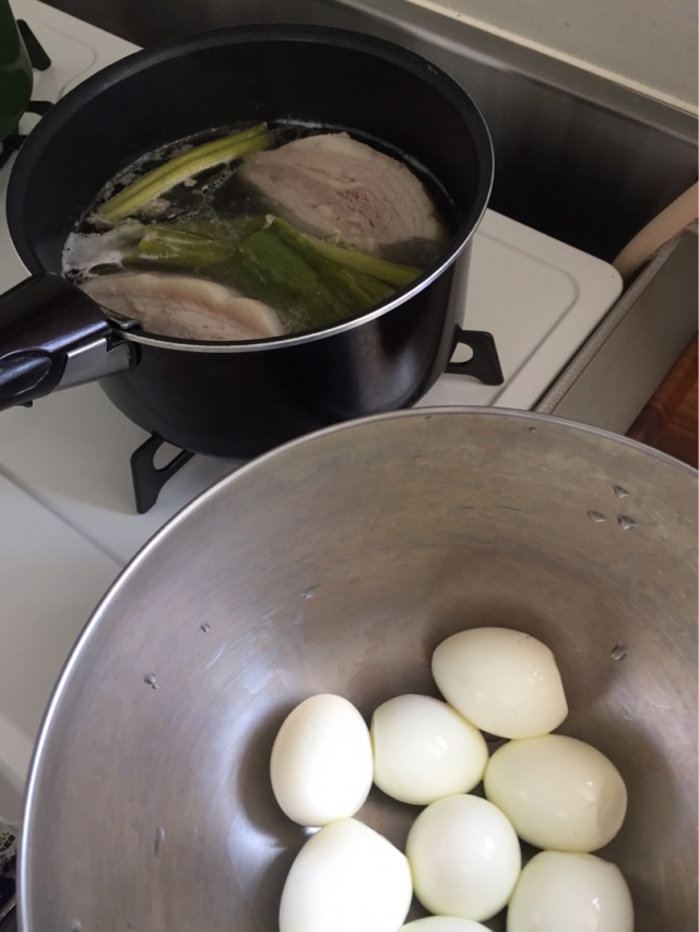 口コミ：豚の角煮と生姜焼きの画像（2枚目）