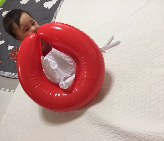 口コミ：赤ちゃん用 浮き輪の画像（2枚目）