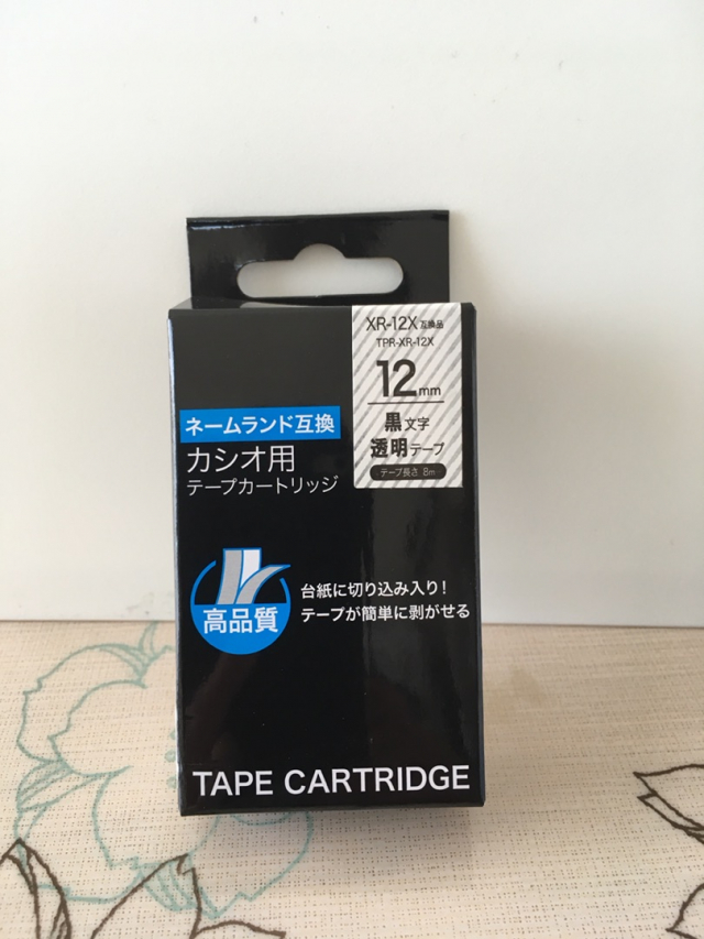 口コミ：モニター♡カシオ用テープカートリッジの画像（1枚目）