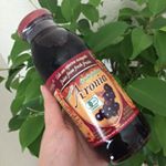 アロニア果汁は生サプリ♦️♦️♦️♦️ポリフェノールとアントシアニンをブルベリーの５倍含有お味は、すっごく濃くて驚きでした。ストレートでは癖がキツかったです。お肌に効果出てきそうです。…のInstagram画像