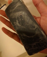 口コミ：シンプルにさっぱりと 炭と泥のロングヒット洗顔石鹸「泥炭石」の画像（1枚目）