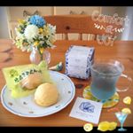 .『バタフライピーブルーティー』でオシャレなティータイム！😉💙💛Tempo del tè alla moda con のInstagram画像