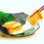 今日のおかずはこれしかないでしょ！#いなりあげもち #もち吉 #monipla #mochikichi_fanのInstagram画像