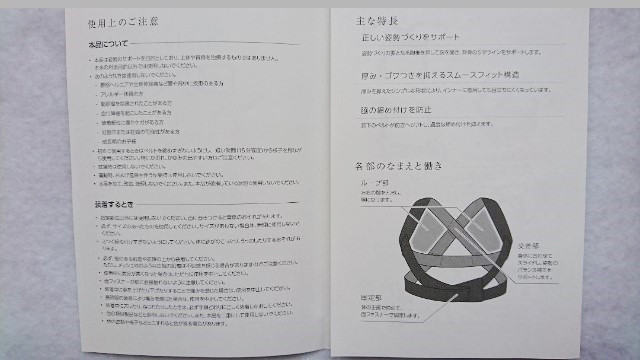 口コミ：§　【猫背が気になる方必見！】身に着ける姿勢ケアのスタイルBX　§の画像（7枚目）