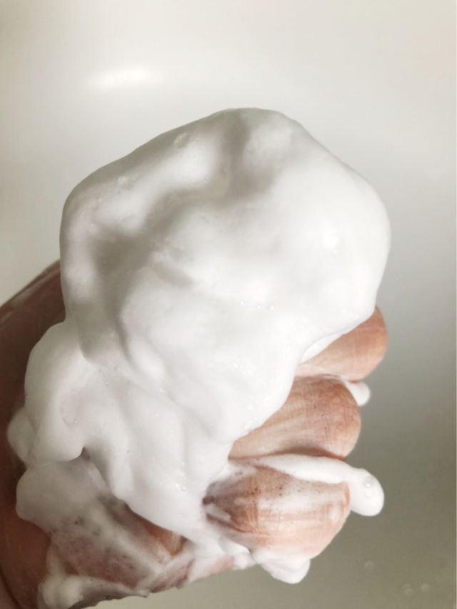 口コミ：濃密酵素泡ですっきり綺麗に♡アルファピニ２８　コーラルクリア パウダーウォッシュの画像（6枚目）