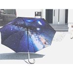 ..〈RELAX/リラックス〉UMBRELLA/アンブレラ 長傘を頂きました♪.外側が黒、内側がギャラクシーです(^O^).二重生地でがっしりしてるので、風が強い我が町でも壊れ…のInstagram画像