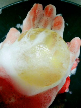 口コミ：PLAMIDクリスタルソープ ー 馬プラセンタを配合 弱アルカリ性石鹸の画像（3枚目）