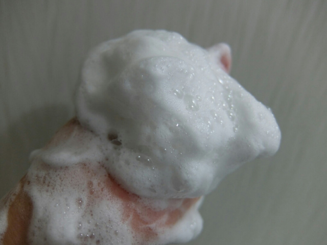 口コミ：PLAMIDクリスタルソープ ー 馬プラセンタを配合 弱アルカリ性石鹸の画像（4枚目）