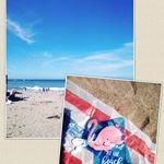 #カリンピア　さんの防滴ポーチ海で使ってみました！海やプールでぴったりな可愛いデザインで、水だけでなく砂からも守ってくれます❣️入れたらややいじりづらいけど頑張ればスマホもいじれます。…のInstagram画像