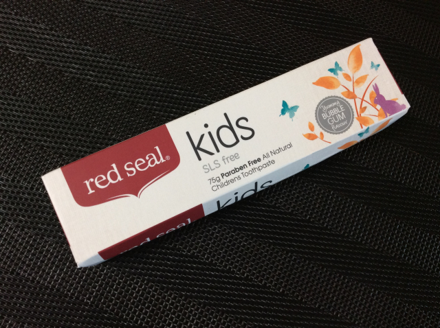 口コミ：子供も楽しく安全なSLS FREE 歯磨き粉　red seal KIDS!の画像（1枚目）