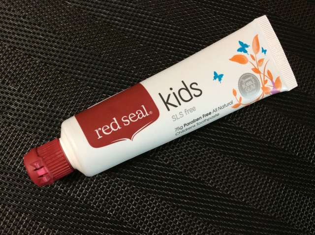 口コミ：子供も楽しく安全なSLS FREE 歯磨き粉　red seal KIDS!の画像（2枚目）