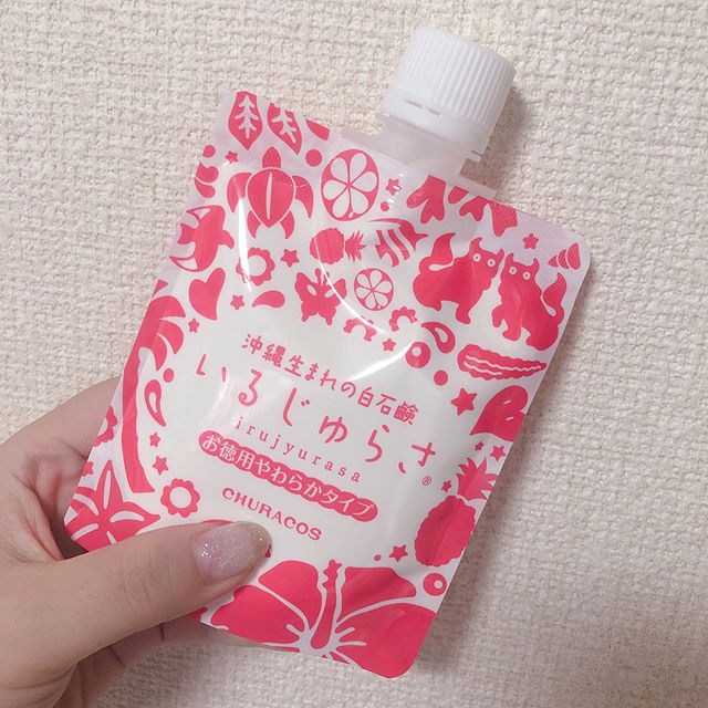 口コミ投稿：白石鹸 いるじゅらさ💆‍♀️沖縄の泥くちゃが配合されてる白い柔らかい石鹸♪♪すごい泡立…