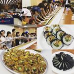 おっはようございまーす。まーきずしー巻〜き巻〜〜き〜〜♬.先日、日本橋にある老舗海苔店「山本海苔店」さんで超ロー〜ング海苔巻き作りのワークショップへ✨✨✨子供も大人も合わせて30人くら…のInstagram画像