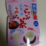 減塩梅こんぶ茶♥️最近浮腫みが気になっていたので、減塩で飲みやすい(^^)お湯を入れるとさっと溶けるので作りやすいです✨そして、美味しい( ´ー`)2gしかいれてないのに、こんぶたくさ…のInstagram画像